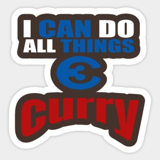 Stephen Curry t-shirt Sticker